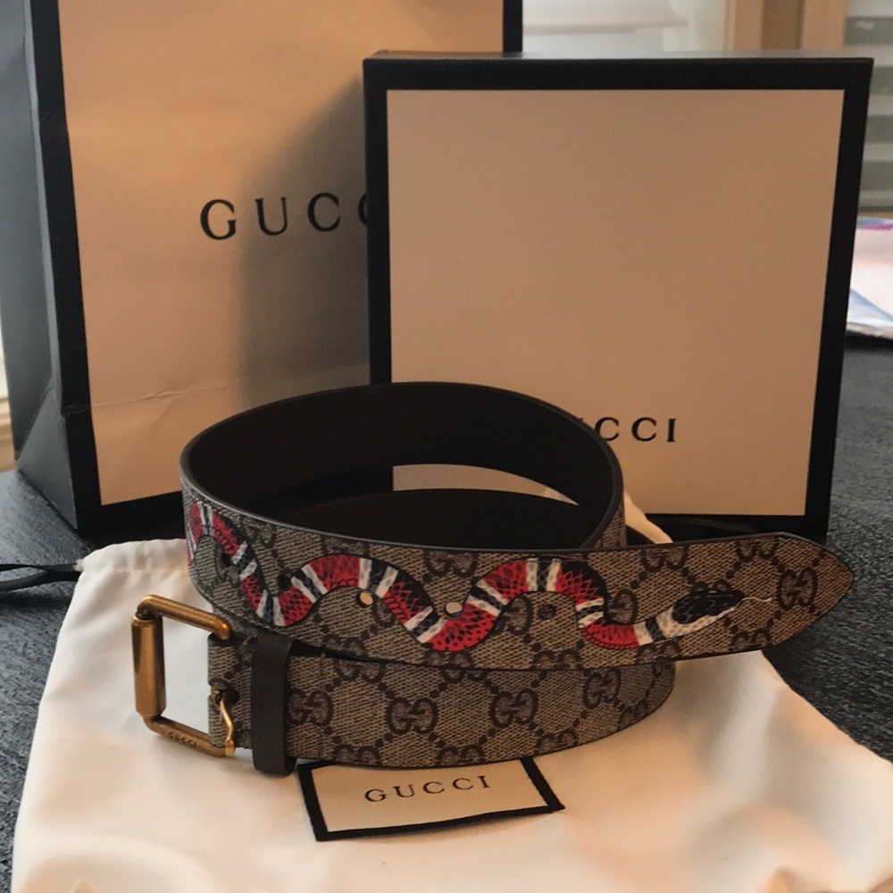 !!SOLD!! Authentic GG Supreme belt w/ Kingsnake